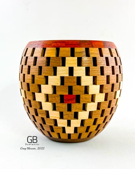 Hand turned wooden bowls